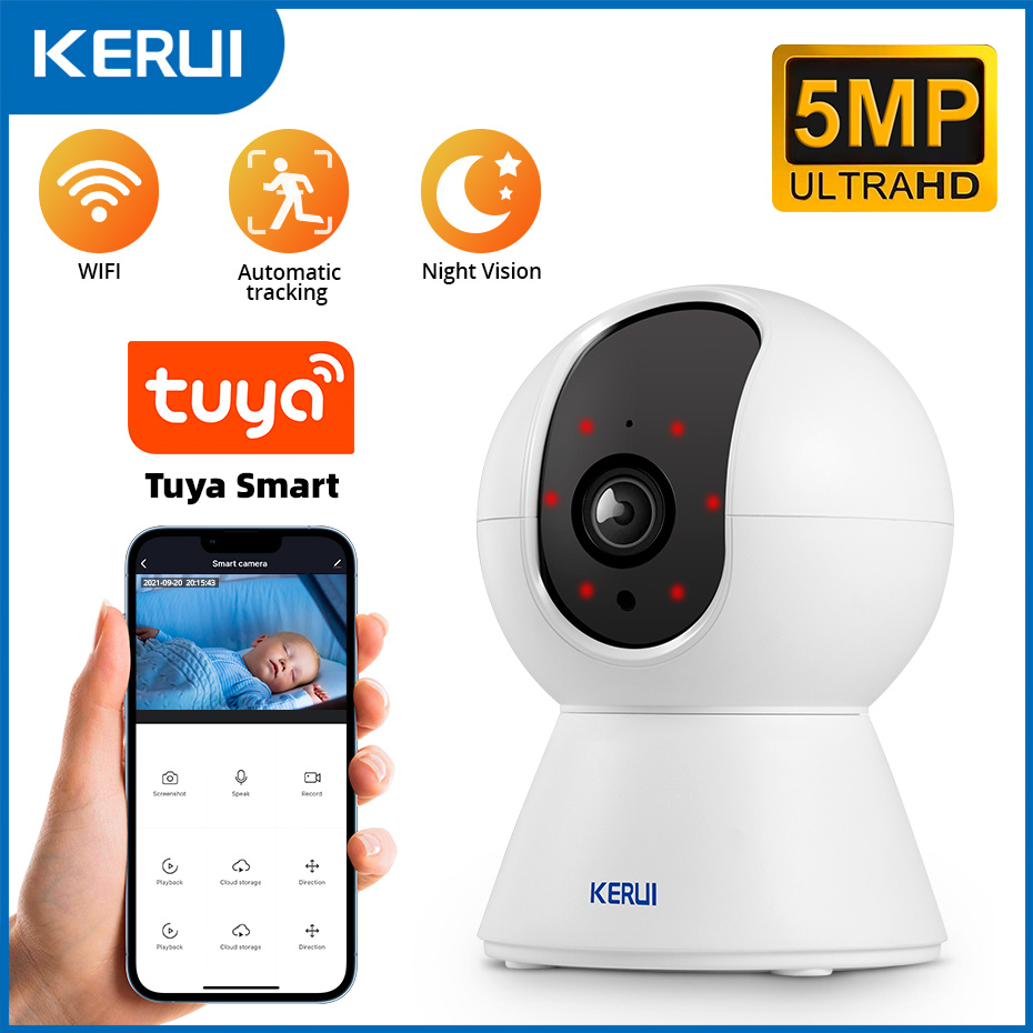 Eufy Camera E220 - KERUI 투야 스마트 미니 와이파이 IP