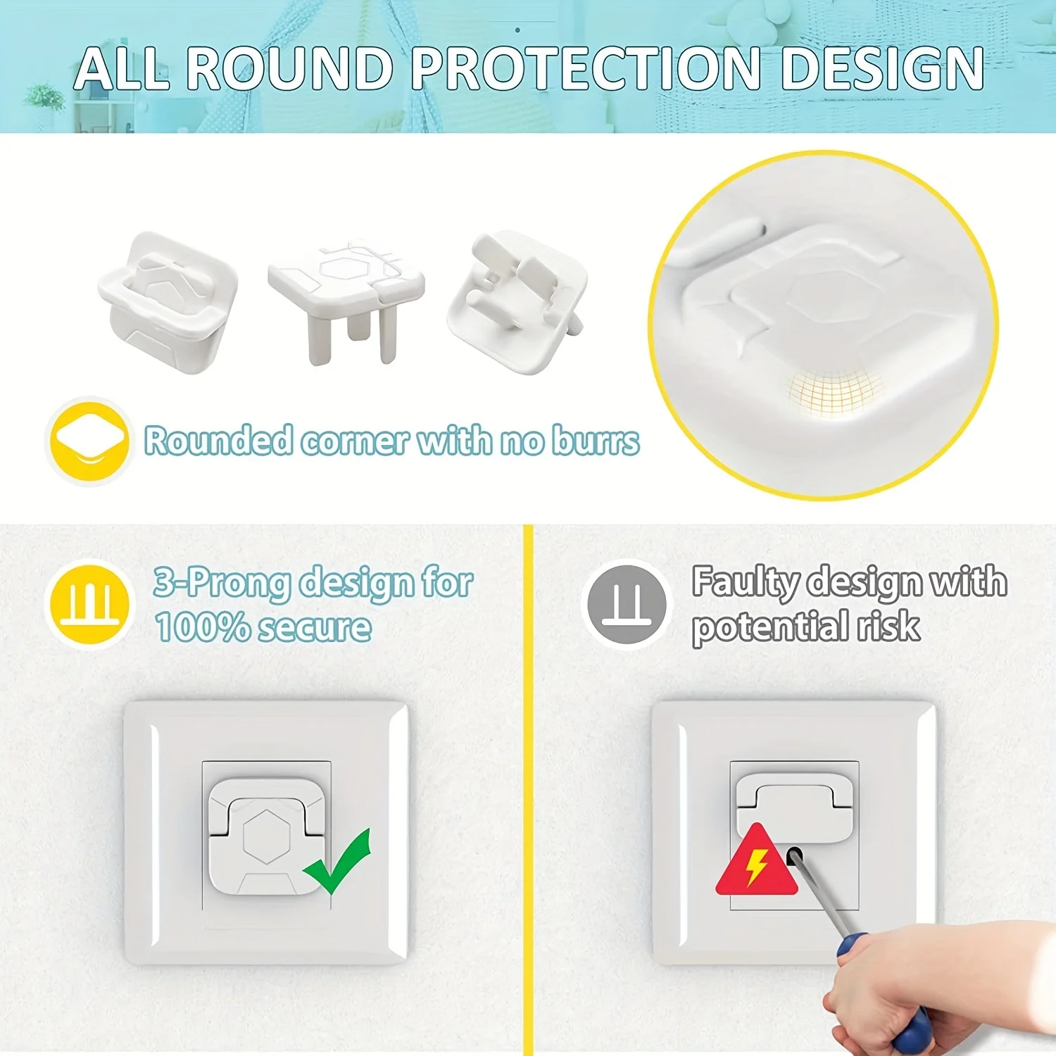 1-20Pc 베이비 프루프 콘센트 커버 어린이 안전 플 - Outlet Cover Baby 리뷰 및 가격